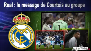 Real : le message de Courtois au groupe