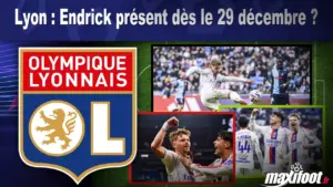 Lyon : Endrick présent dès le 29 décembre ? – Maxifoot