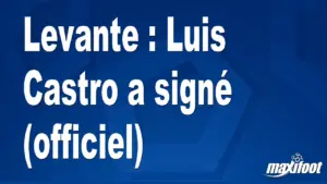 Mercato Levante : Confirmation de la signature de Luis Castro