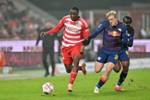 Le RB Leipzig battu par l&rsquo;Union Berlin en Bundesliga, malgré un but de Tidiam Gomis