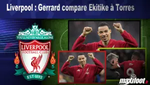 Liverpool : Gerrard établit une comparaison entre Ekitike et Torres