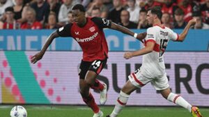 Jeanuël Belocian prêté à Wolfsburg sans option d&rsquo;achat par Leverkusen