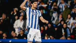 Guedes vise un record historique en LaLiga avec la Real Sociedad alors qu&rsquo;il se rapproche de son meilleur total en carrière