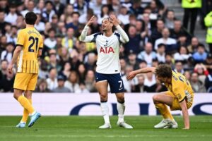 Tottenham tenu en echec par Brighton malgré un Xavi Simons inspiré