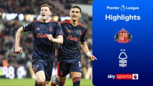 Sunderland ten points clear of Forest after heavy defeat at City Ground