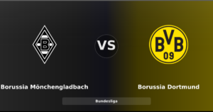Borussia Mönchengladbach 1-0 Borussia Dortmund : Tabakovic délivre les Fohlen