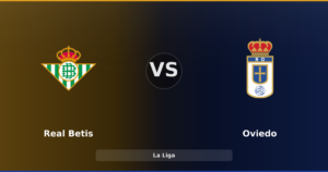 Real Betis 3-0 Oviedo : Cucho Hernandez illumine le Benito Villamarín