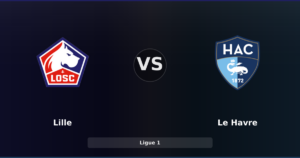 Lille accueille Le Havre pour consolider sa place en Ligue 1